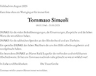 Necrologio Tommaso Simeoli
